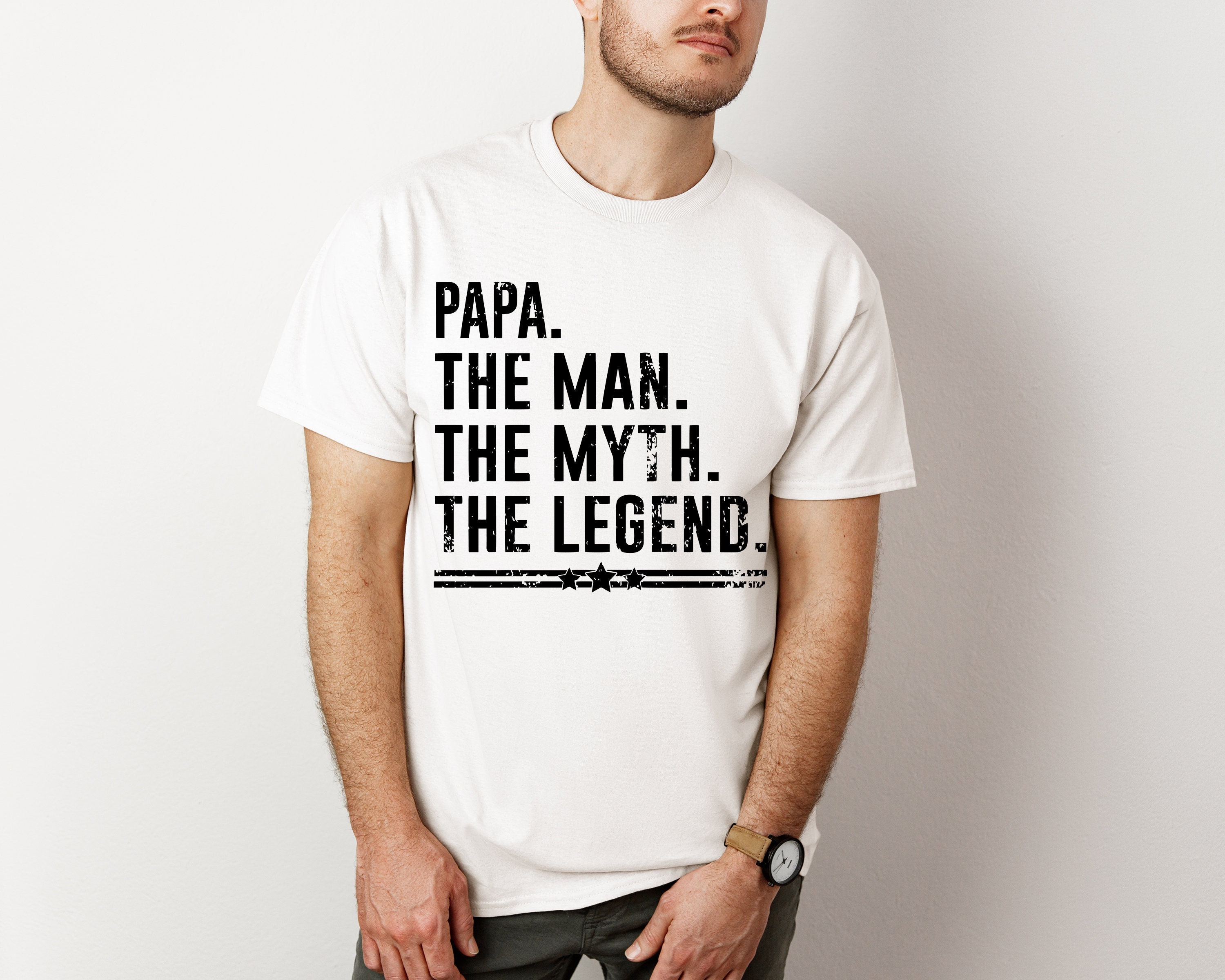 Papa the Man the Myth the Legend SVG PNG #dadlife Papa Svg, Funny