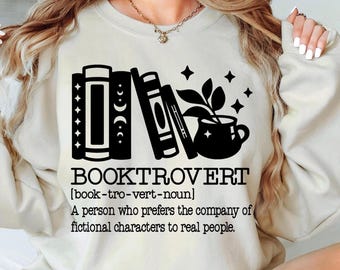 Booktrovert png svg Funny Book Lover png svg, positive quotes png svg, Book Lover png svg, Reading png svg, Book Lover Gift Sublimation
