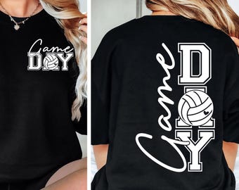 Día del juego de voleibol SVG PNG Mamá de voleibol SVG PNG, Camiseta de voleibol Svg, Voleibol Svg, Mamá de voleibol Svg, Camiseta de voleibol Svg Digital