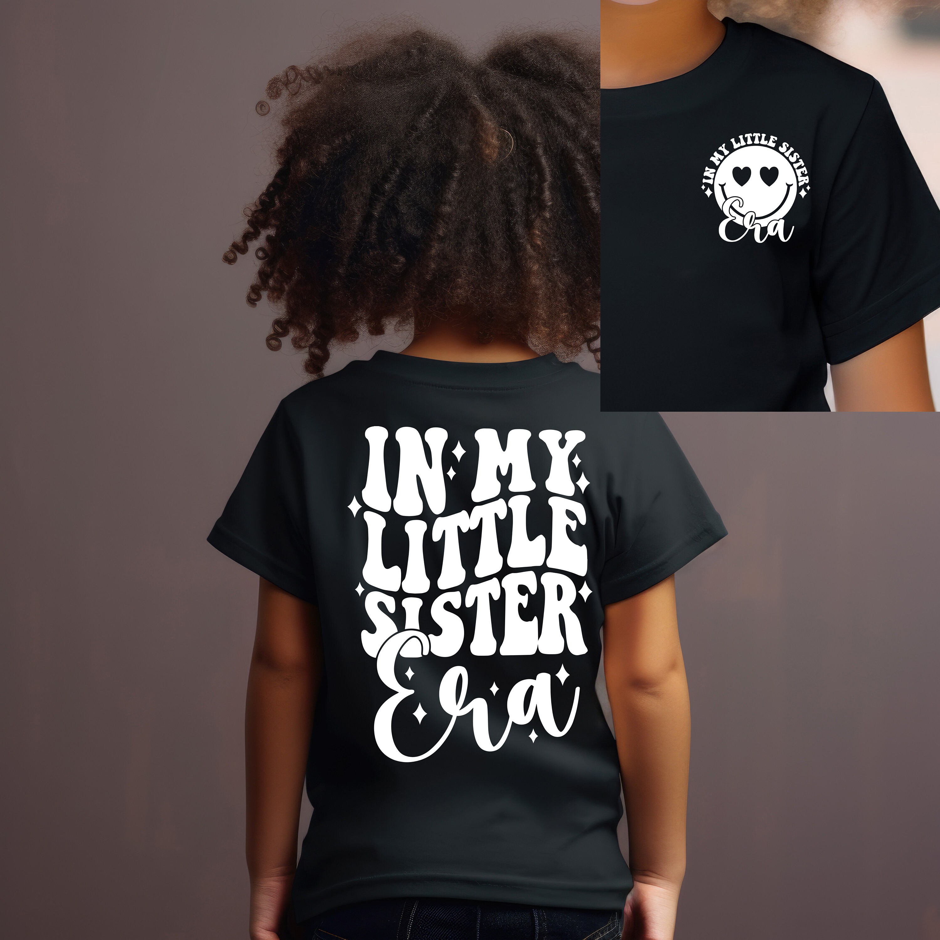 In My Little Sister Era SVG PNG | Little Sister Era Shirt SVG | Era ...