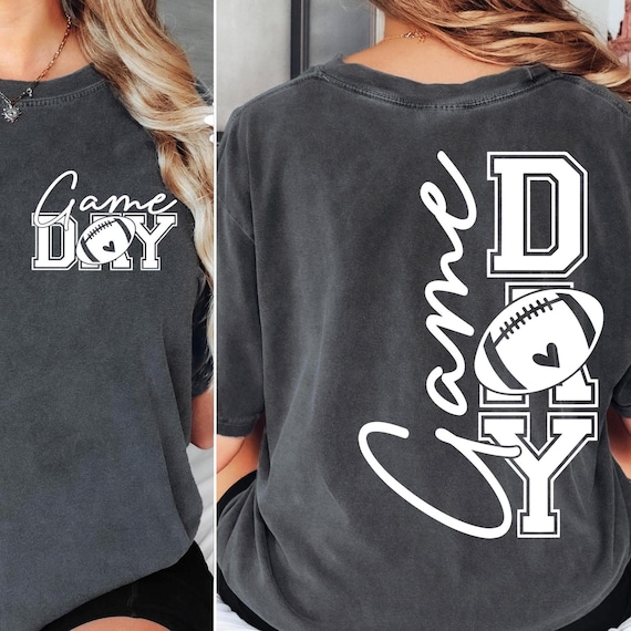 Game Day Football SVG PNG Football Season Football Mom Football Png Football Mom svg Png Trendy Football shirt Png Cut File Sublimation