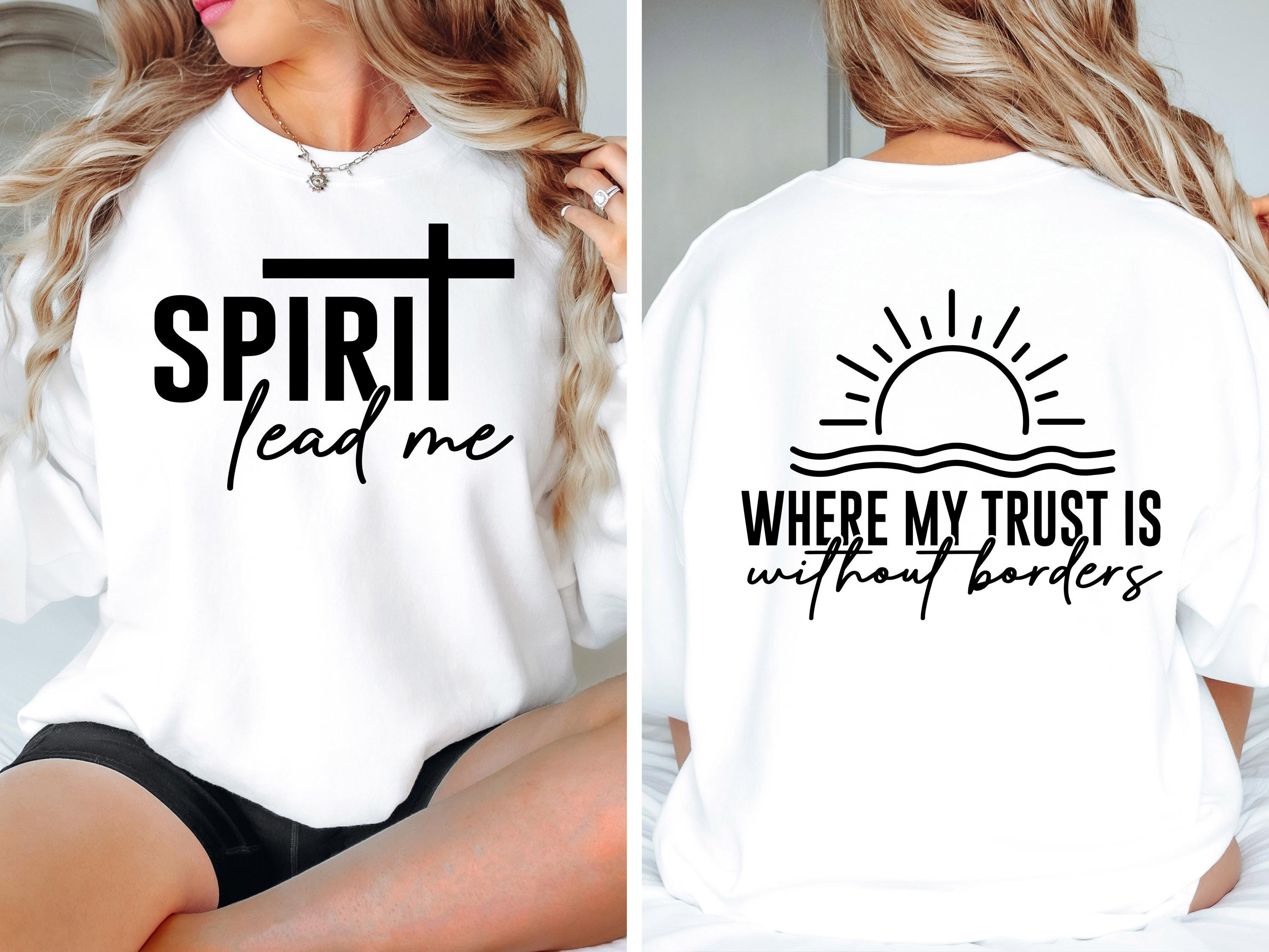 Spirit Lead Me SVG PNG Bible Quote Svg Design Faith Svg Faith Png ...
