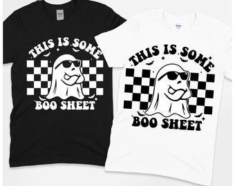 This is Some Boo Sheet SVG PNG Funny Halloween svg Funny Halloween Shirt Cut File for Cricut Sublimation Digital File Instant Download