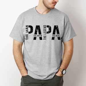Pappa Mannen Myten Legenden SVG PNG #Dadlife Pappa svg, Rolig svg, Pappa png, Fars dag svg, Klippfil för Cricut Sublimeringsfil bild 9
