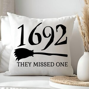 1692 They Missed One SVG PNG, Salem Witch svg Halloween Svg, Halloween Png, witch png halloween shirt svg, retro halloween png Spooky Season image 9