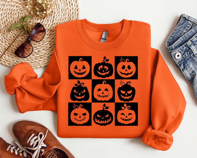 Retro Jack-o-lantern SVG PNG Halloween Svg Halloween Png Spooky Season Svg Spooky Season png Retro Halloween Svg Funny Halloween Svg afbeelding 8