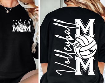 Volleyball Mom SVG PNG, Volleyball Mom Shirt Svg, Volleyball Svg, Volleyball Mama Svg, Volleyball Shirt Svg, Game Day Svg, Sports Mom Svg