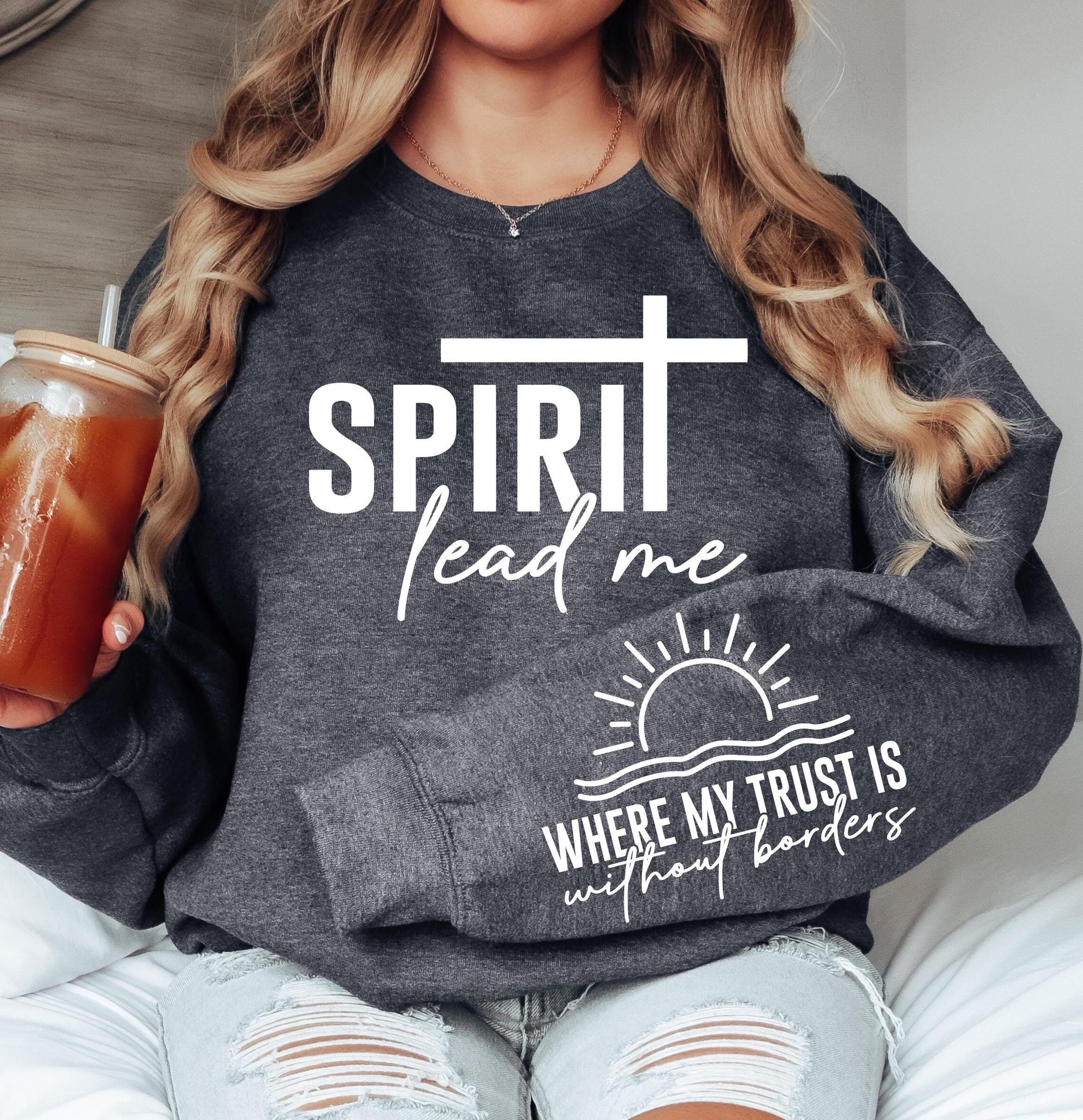 Spirit Lead Me SVG PNG Bible Quote Svg Design Faith Svg Faith Png ...