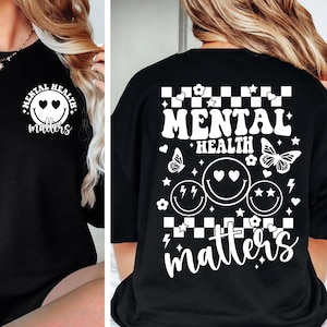 Mental Health Matters SVG PNG, Mental Health Awareness Svg, Positive Svg, You Matter Svg, Be Kind Svg, Mental Health Svg, Self Love Svg