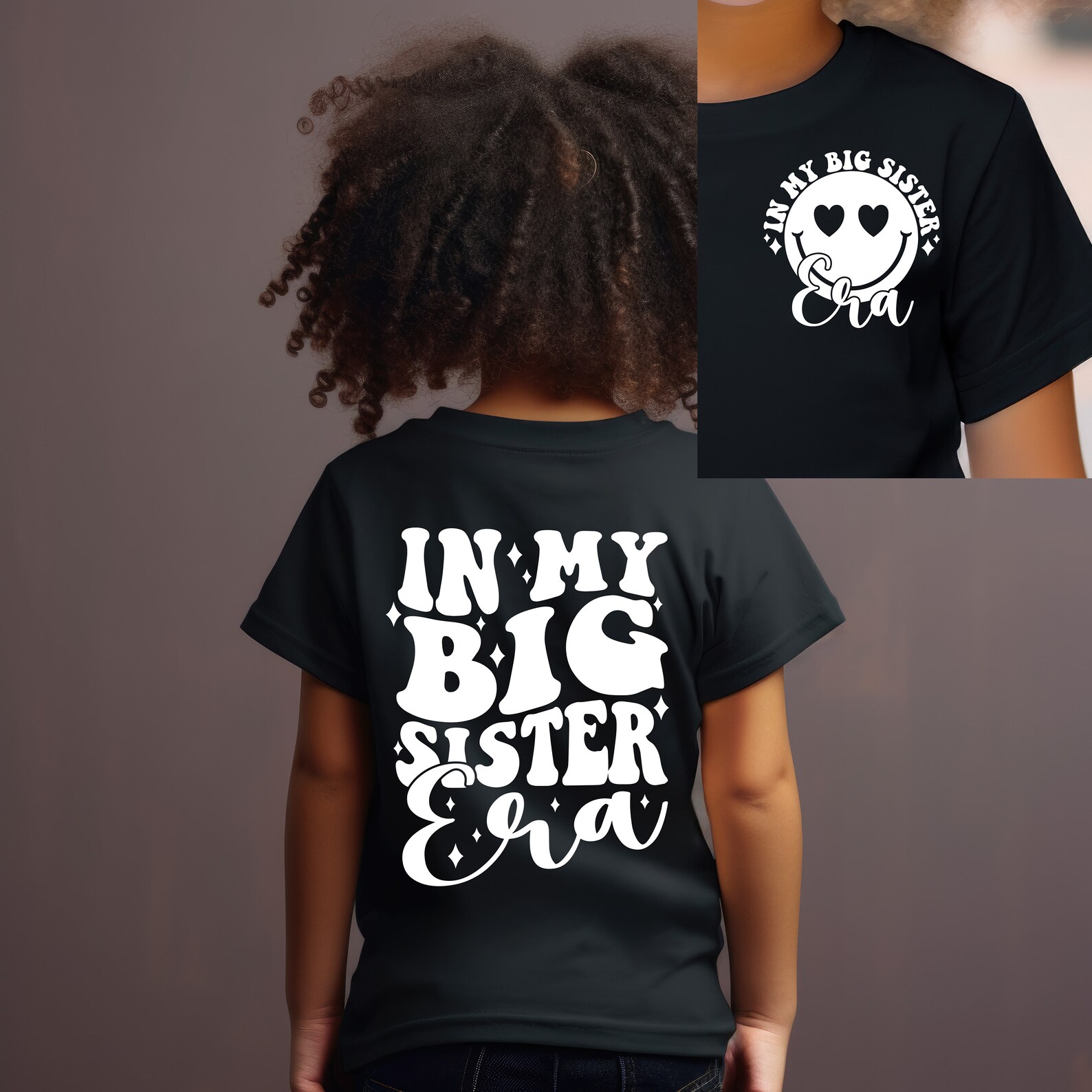 In My Big Sister Era SVG PNG | Big Sister Era Shirt SVG | Era Designs ...