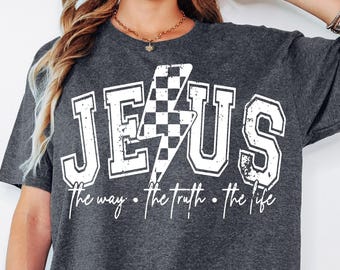 Jesus The Way The Truth The Life SVG PNG Bible Quote Svg Design Faith Svg Faith png Religious png Svg Christian Svg png Sublimation Cut File