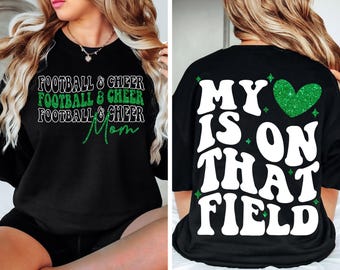 Football et cheer maman SVG PNG, football maman Png svg, cheer maman chemise Svg png, football Svg, cheer maman Svg, Svg maillot de football, jour du match
