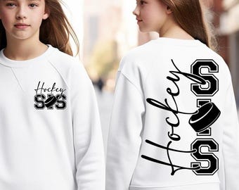 Hockey Schwester SVG PNG, Hockey Sis geschnitten Datei, Hockey Schwester Shirt Hockey Shirt SVG