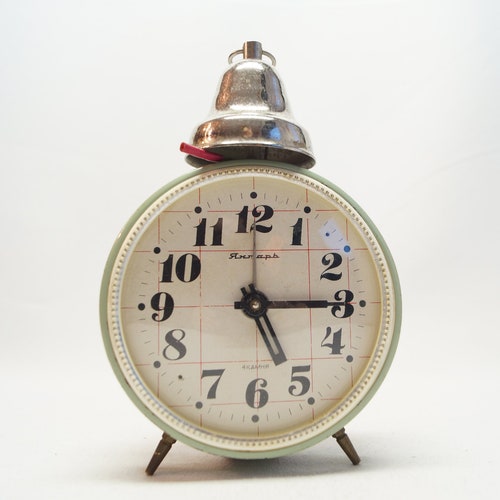 Vintage Westclox Alarm Clock Made in Scotland Etsy