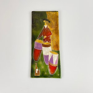 Ceramic Wall Art | wall sculpture | mid century