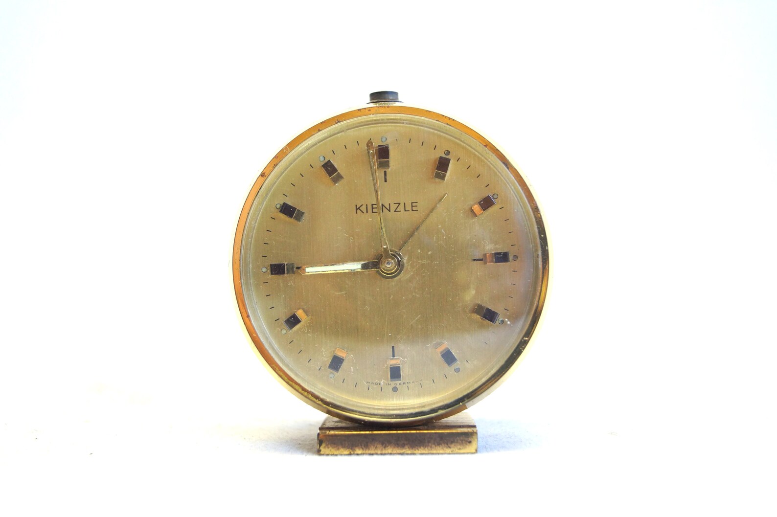 Vintage Travel Alarm Clock KIENZLE Made in Germany Etsy