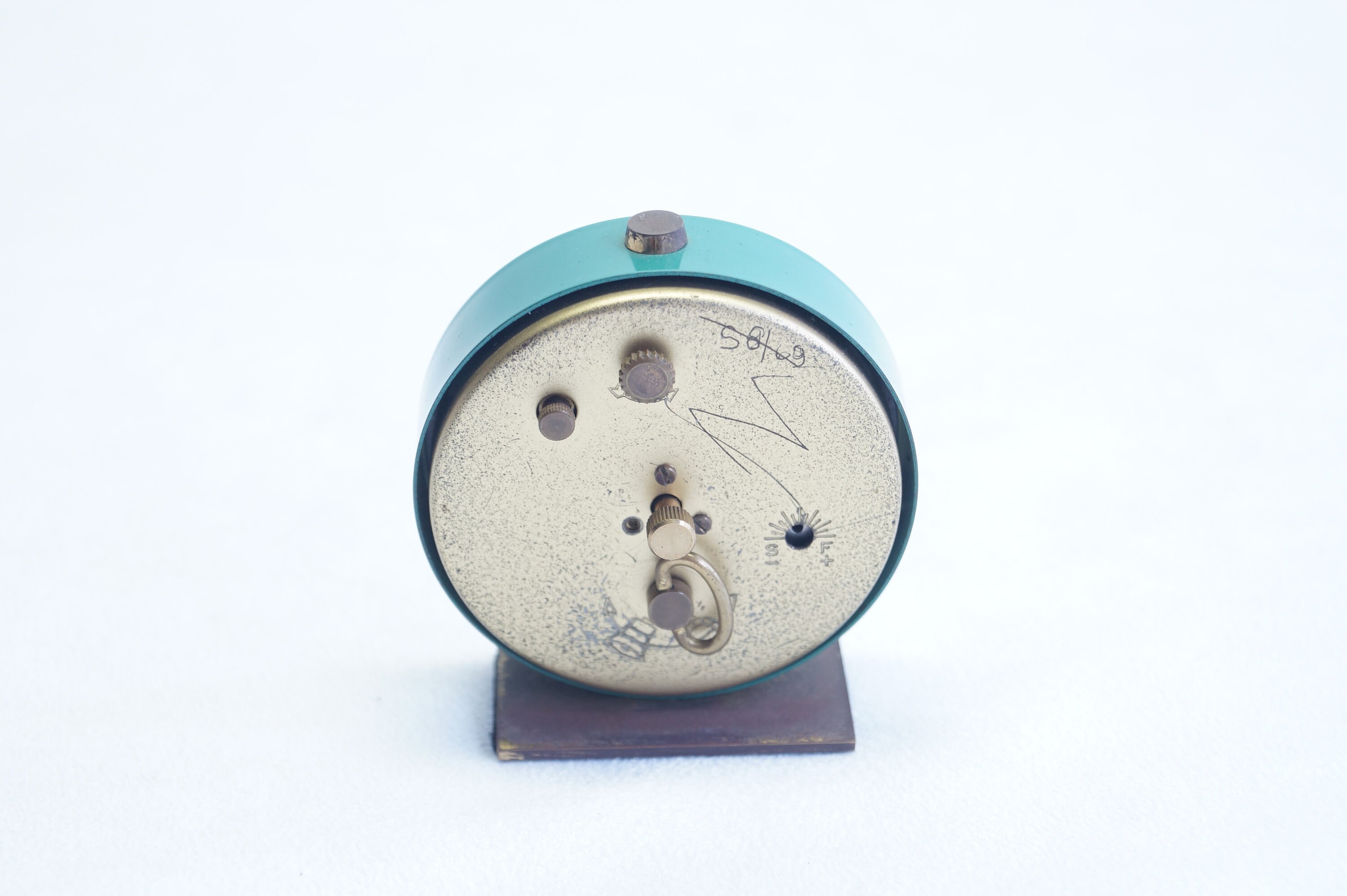 Vintage German Travel Alarm Clock deluxe 2 Jewels Etsy