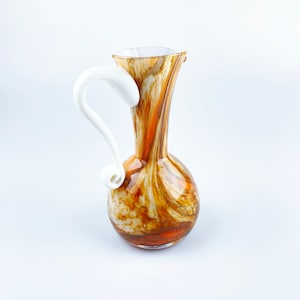 Vaso de vidro Murano | Design de meados do século | década de 1970