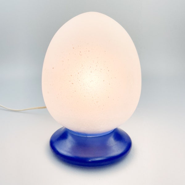 Lampe oeuf verrerie de Vianne oeuf France