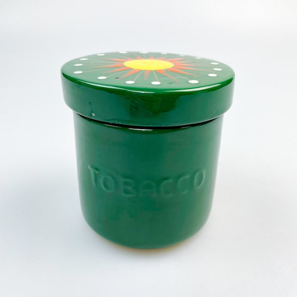 Gorgeous Mid Century Tobacco Jar from Italy