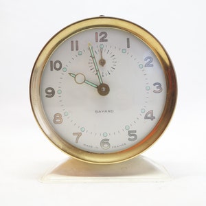 Bayard Alarm Clock * made in France * 60&#39;s