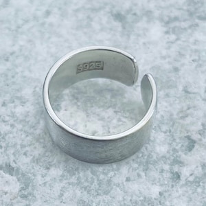 Justerbar ring i 925 sterlingsilver för grekisk kustboho-stil
