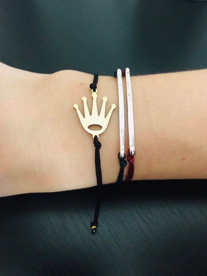 Rhodes Castle Bracelet Greek Island Bracelet Medieval Jewelry Princess Bracelet The City of Knights Golden Crown Bracelet