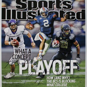 Cam Newton Dalton & James Signed Sports Illustrated 16x20 Photo BAS