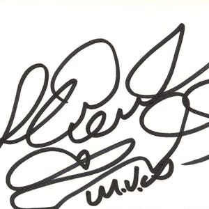 Richard Dent gesigneerde Chicago Bears-indexkaart MVP Beckett 45317