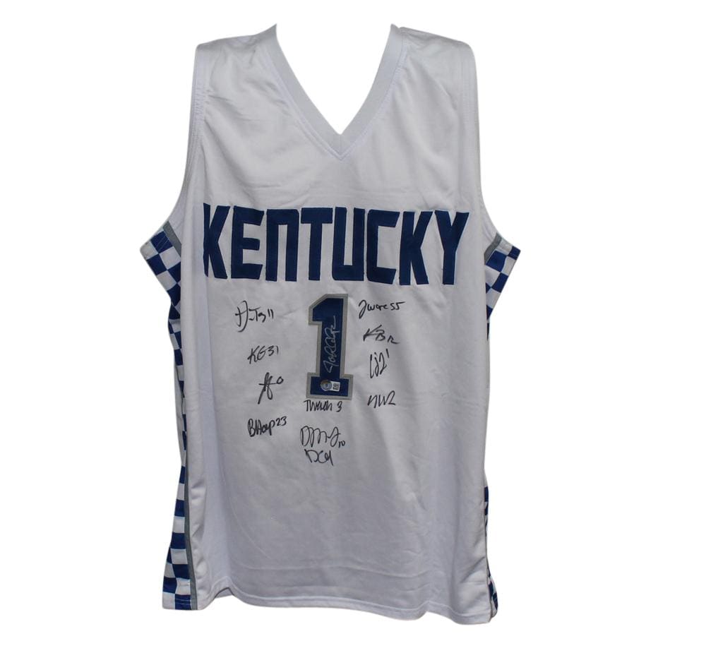John Calipari 2012 Uk Basketball Roster John Calipari Autograph 2025