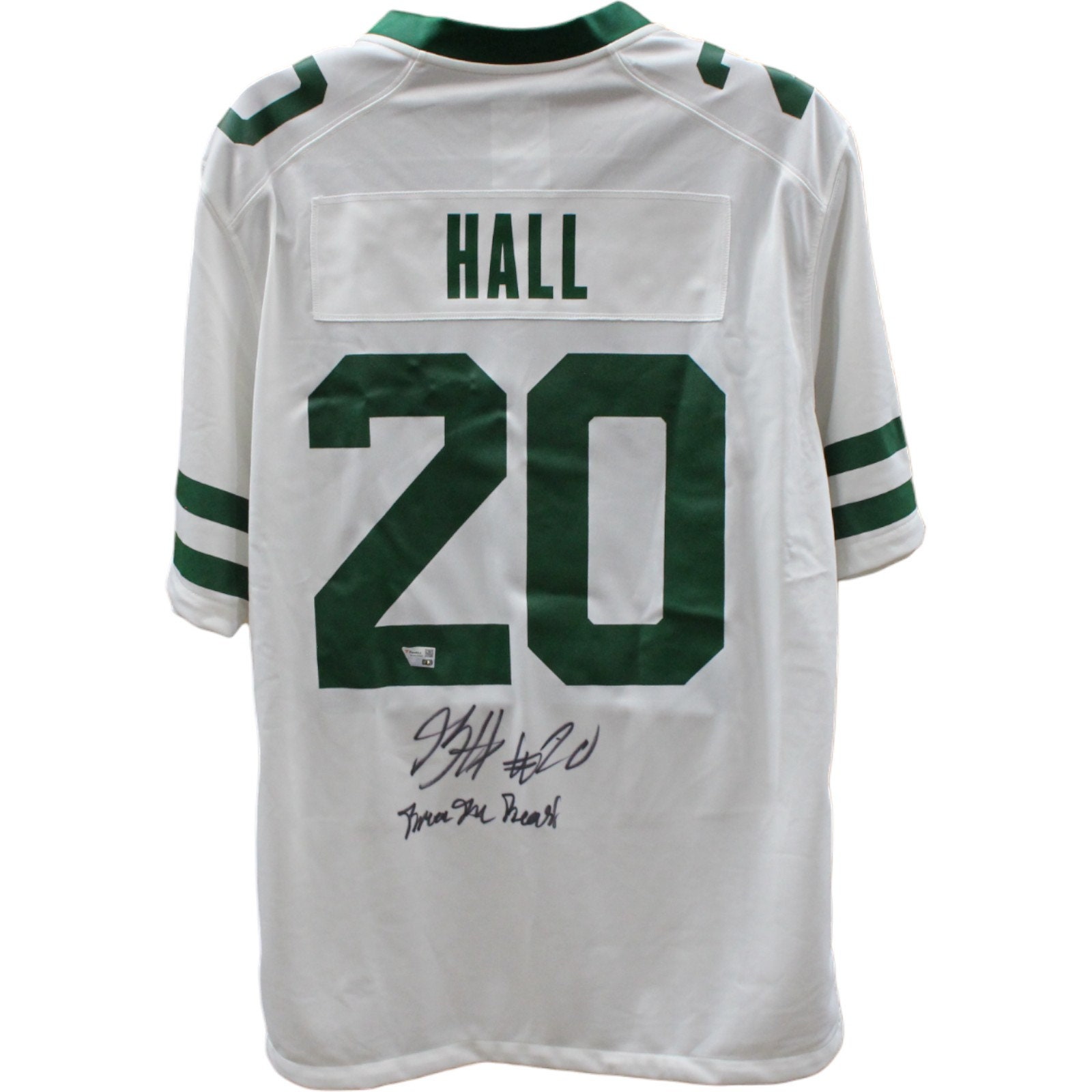 Signed jets jersey hotsell