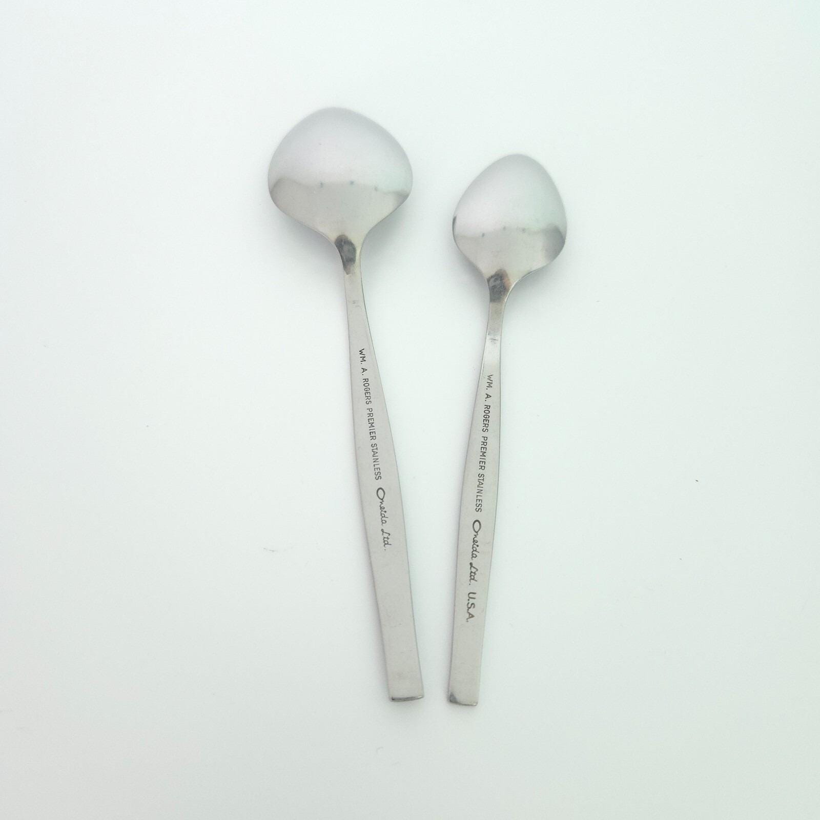 Vtg WM A Rogers Oneida SPANADA Stainless Teaspoon Tsp Tablespoon