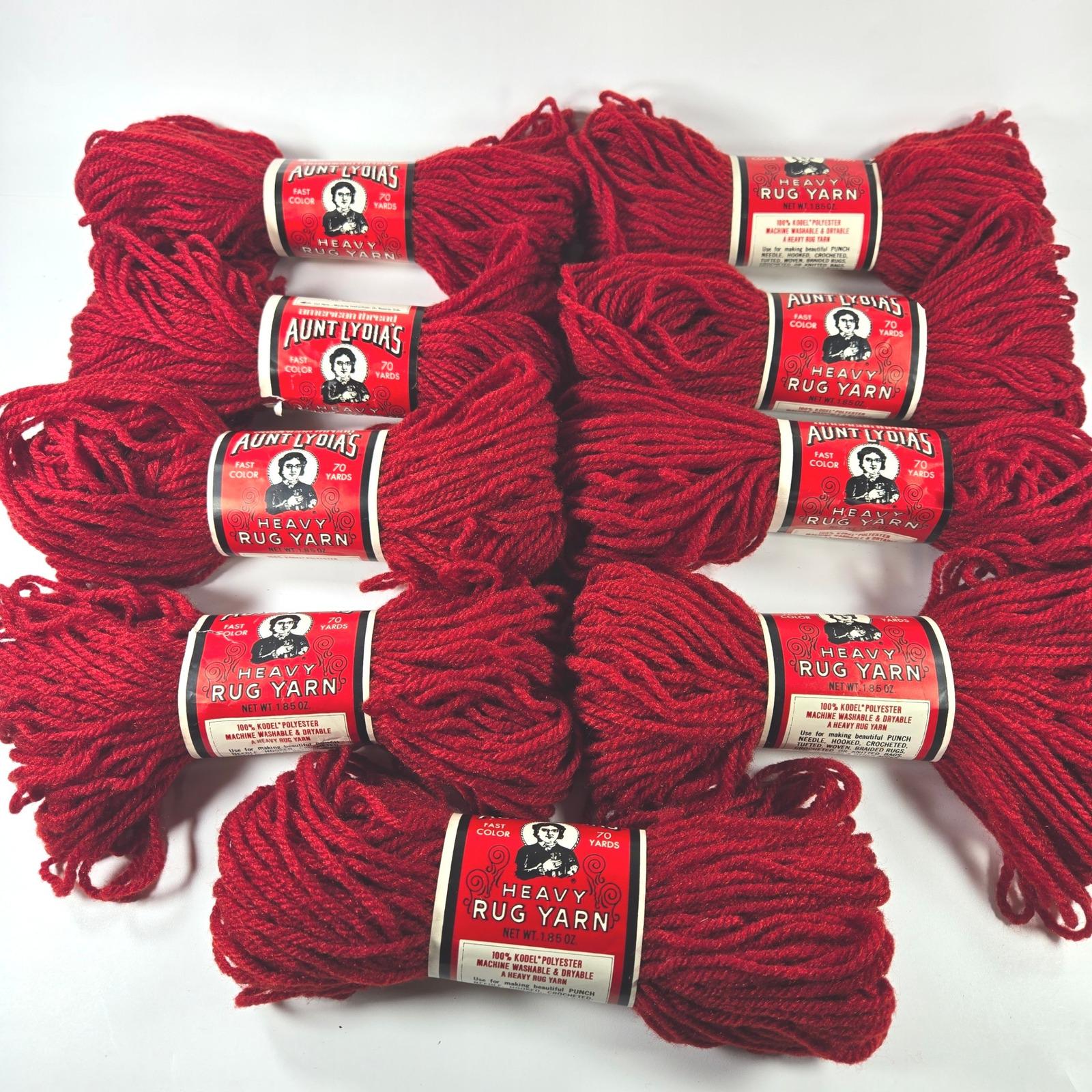 Aunt Lydia Heavy Rug Yarn - Etsy