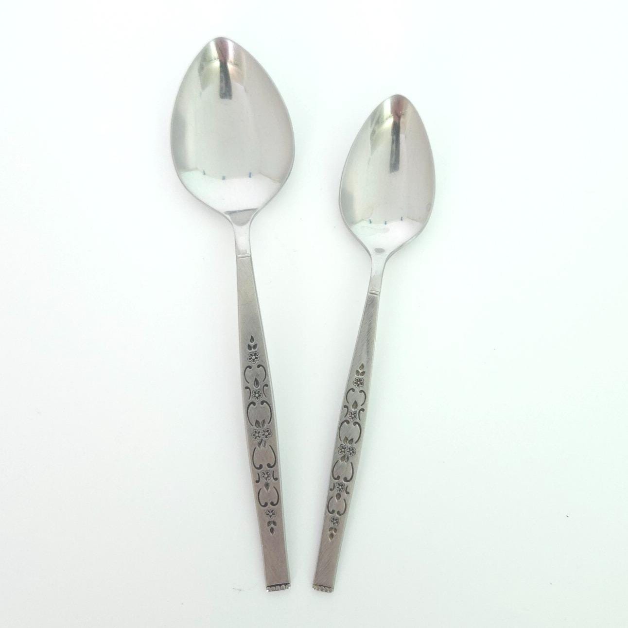 Vtg WM A Rogers Oneida SPANADA Stainless Teaspoon Tsp Tablespoon