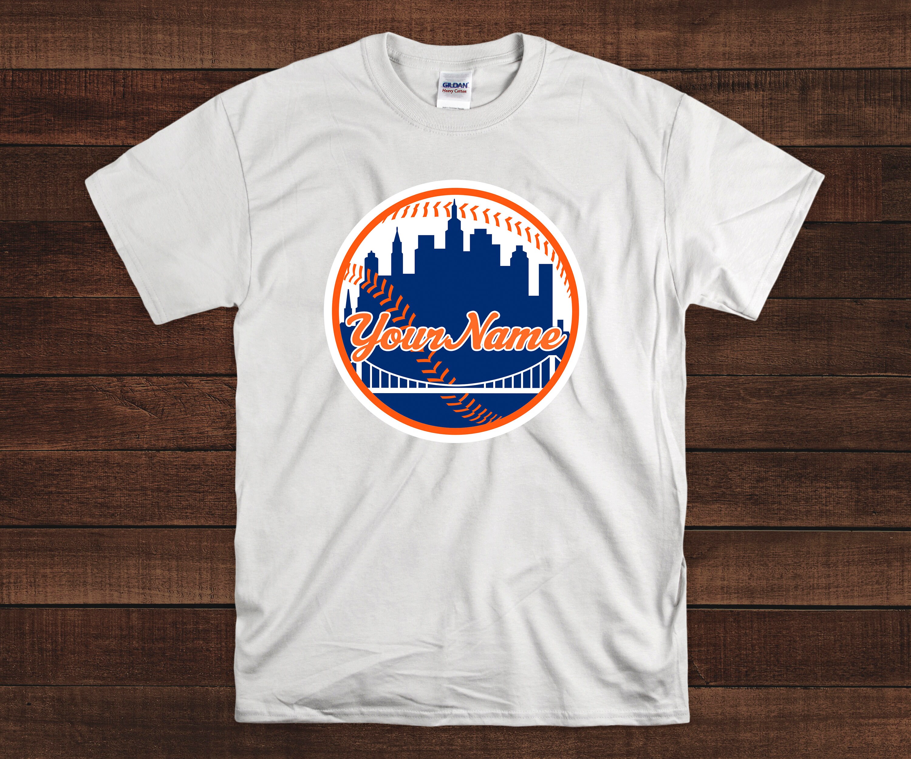Mets Shirt Custom Mets Logo Mets gifts Etsy