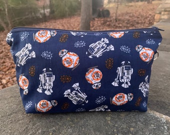 Star Wars Zipper Pouch Storm Trooper Darth Vader C3PO Yoda R2D2 George Lucas Star Wars Gifts Small Bag Pencil Pouch Coin Purse