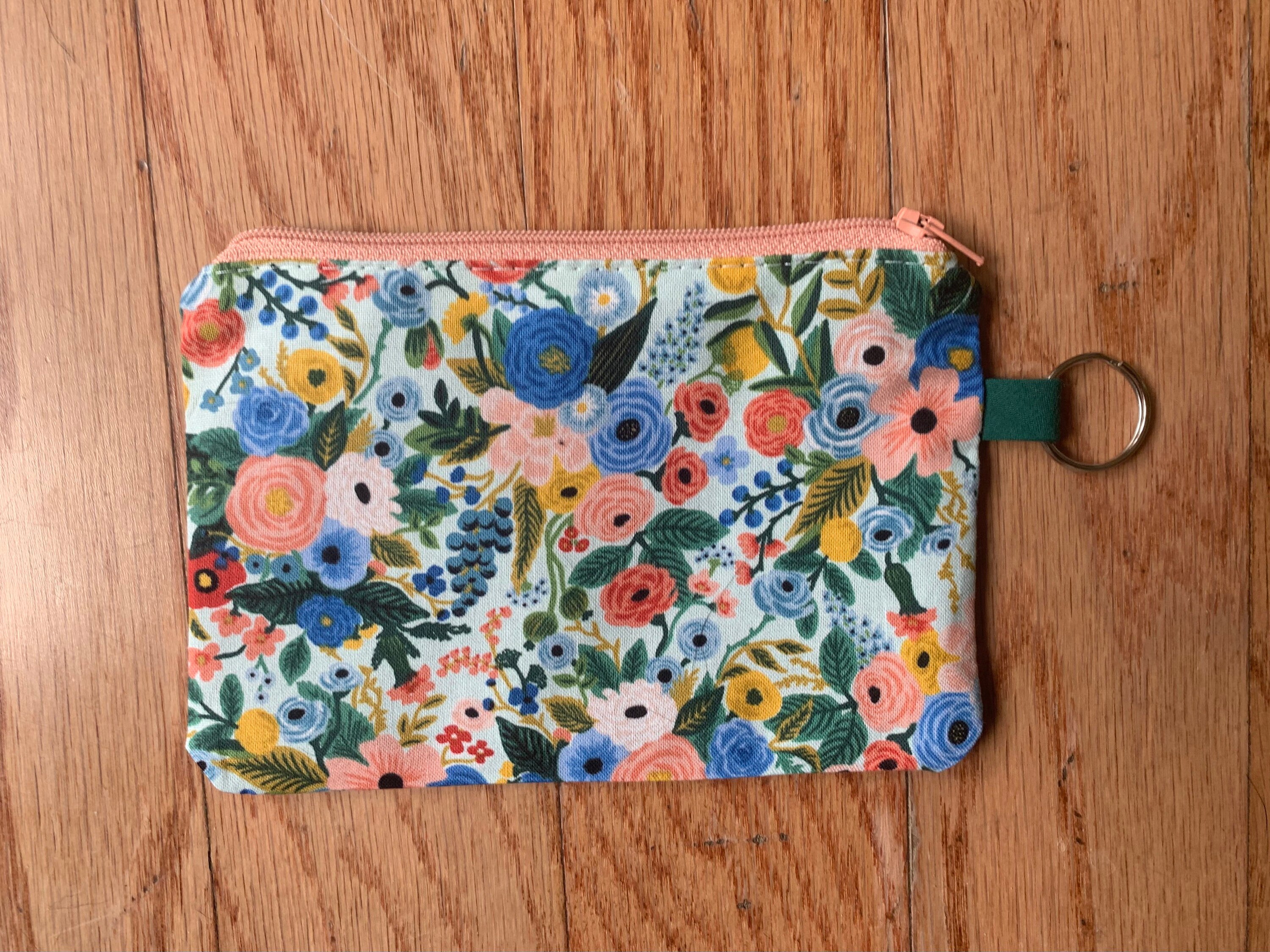 Rifle Paper Co Wildwood Petit Garden Party En Blue Cotton Etsy