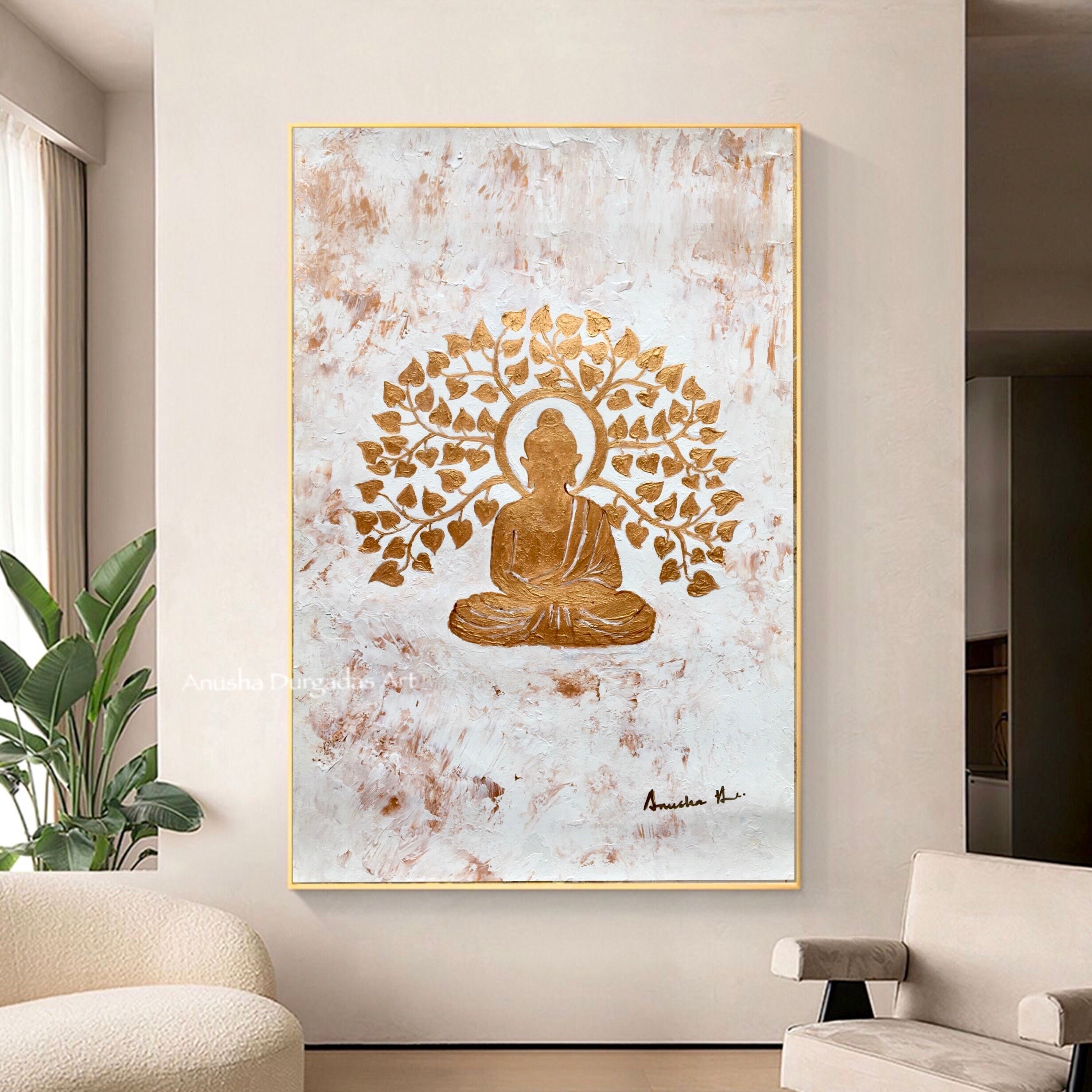 Thumbnail for Textured Spiritual Wall Decor For Meditation Room