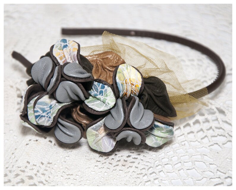 natural flower headbands