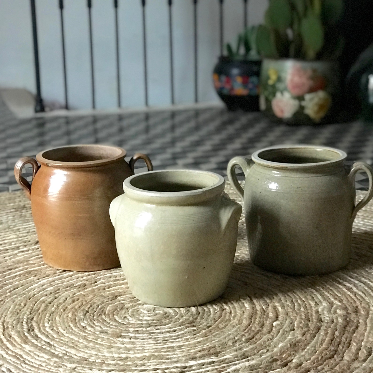 Pots en grès de couleurs différentes - Etsy