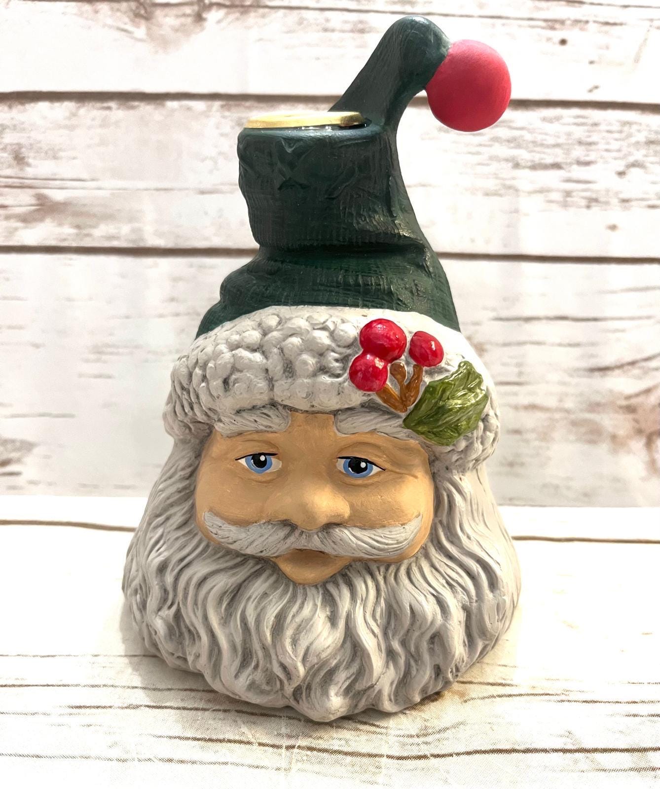 Santa Candle holder.