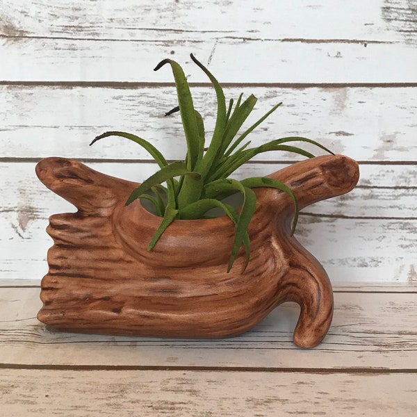 Log Planter