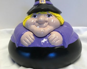 Talking Witch Candy Bowl