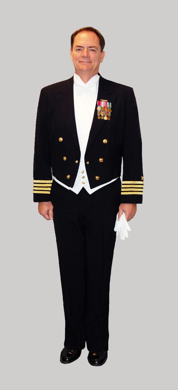 US Navy Mess Dress Jacket (large)
