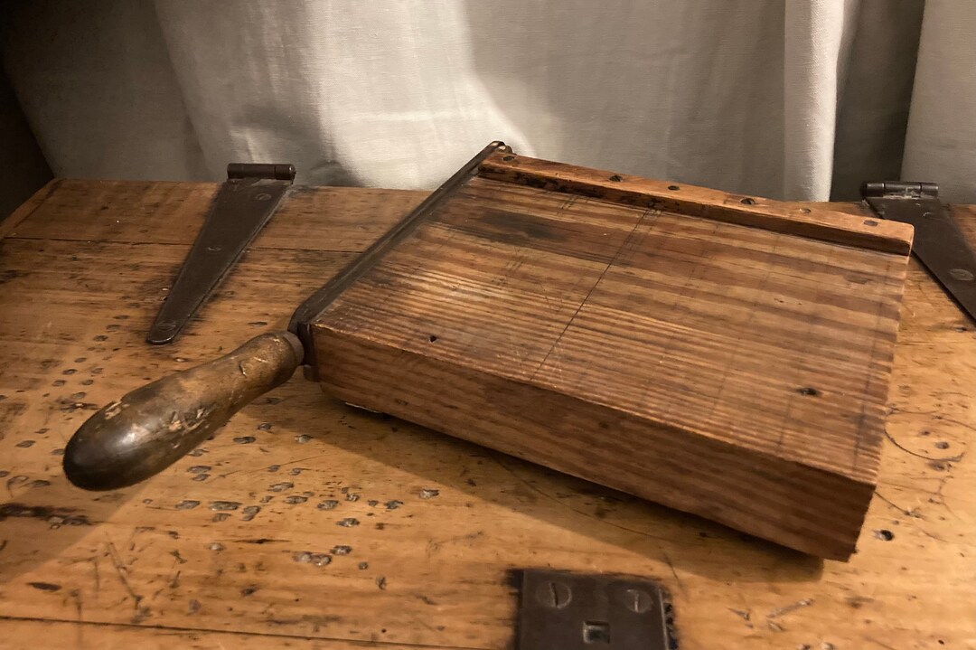 Vintage Small Guillotine Etsy