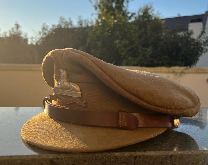 BRITISH ARMY THE Kings Regiment NGR Hepworth Dress Officers HATS In - Foto 10