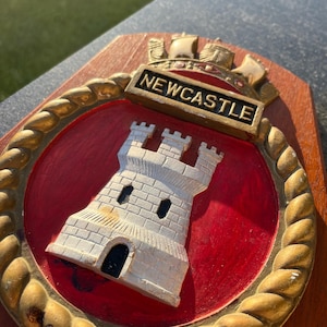 HMS Newcastle (D87) Ship’s Plaque