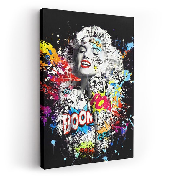 MARILYN MONROE - BOOM Wandbild