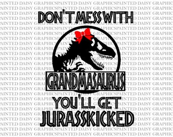 Download Grandmasaurus Svg Etsy