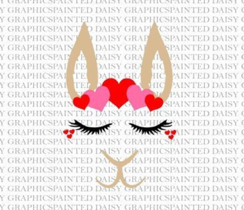 Download Valentine's Day Llama Heart Themed Unicorn SVG Jpeg PDF | Etsy